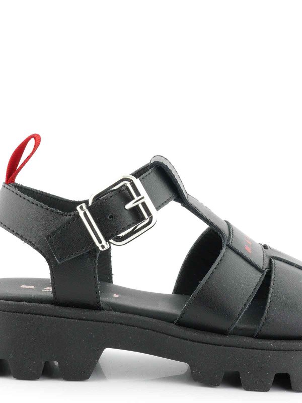 Marni: サンダル online - サンダル - 黒