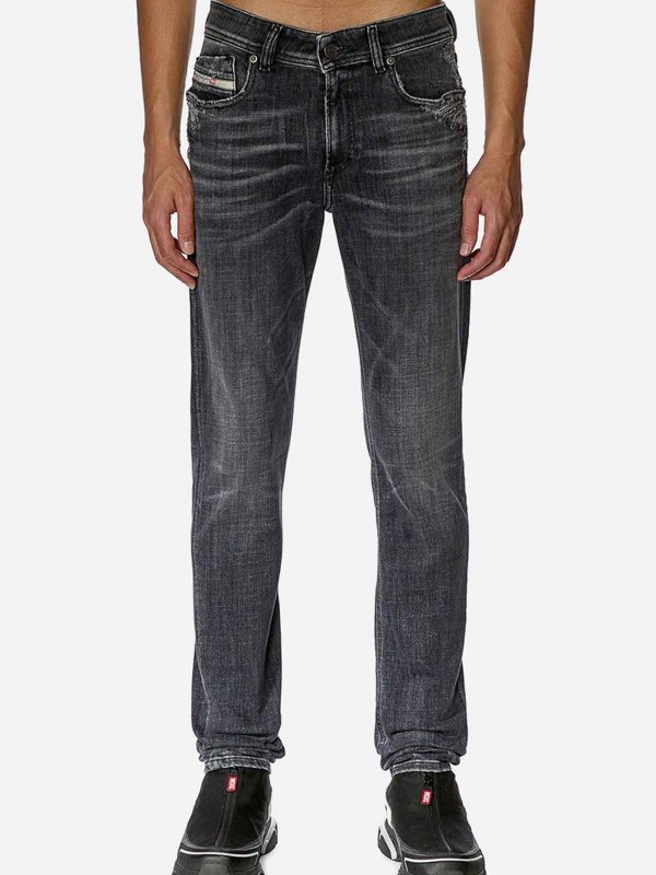 DIESEL: jeans dritti, a sigaretta online - Jeans