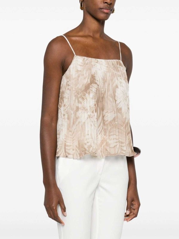 The Best Shops ERMANNO FIRENZE: Tops & Débardeurs - Top - Beige