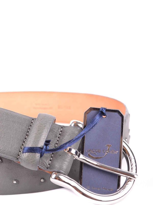 ベルト - グレー shop online: JACOB COHEN