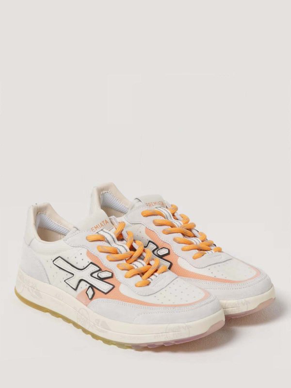 PREMIATA: Chaussures de sport online - Baskets - Blanc