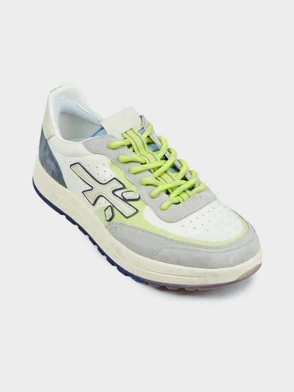 PREMIATA: Chaussures de sport online - Baskets - Blanc