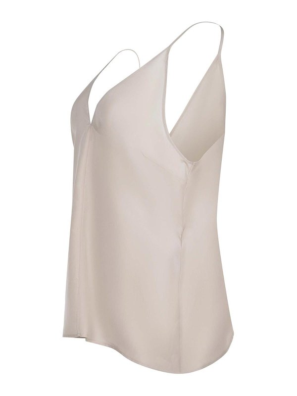 ALYSI: Tops und Tank Tops online - Top - Hellgrau