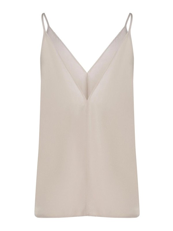 The Best Shops ALYSI: Tops und Tank Tops - Top - Hellgrau