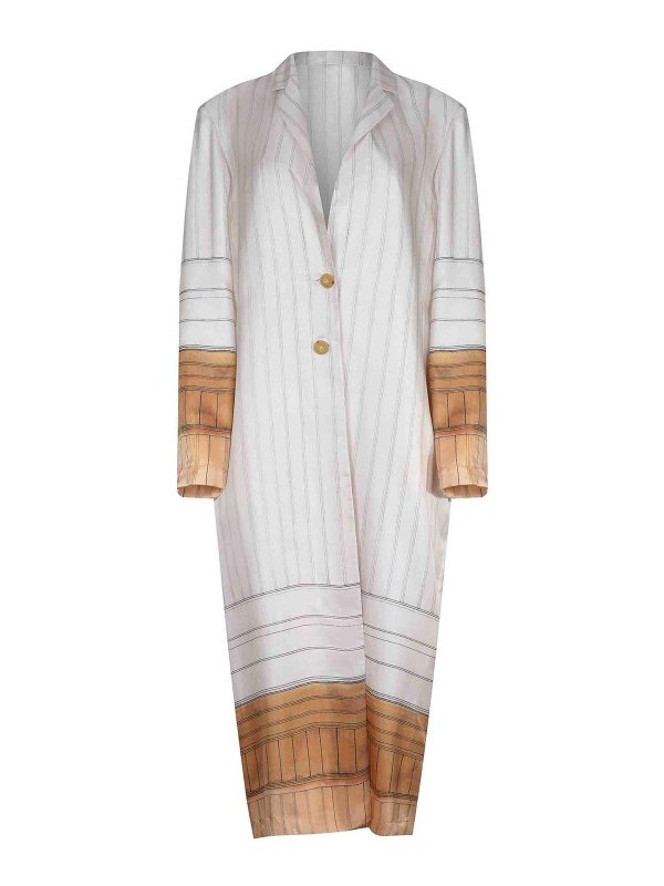 ALYSI: Chemises - Chemise - Beige