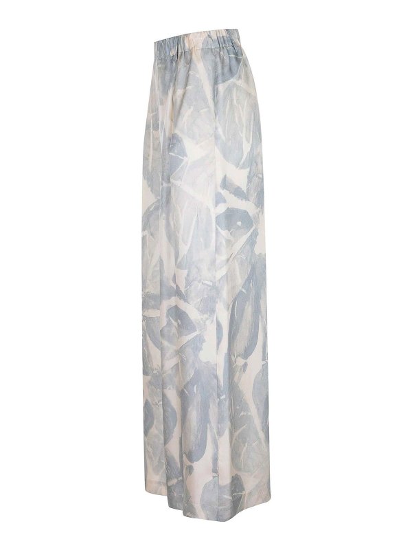 ALYSI: pantaloni casual online - Pantaloni In Seta