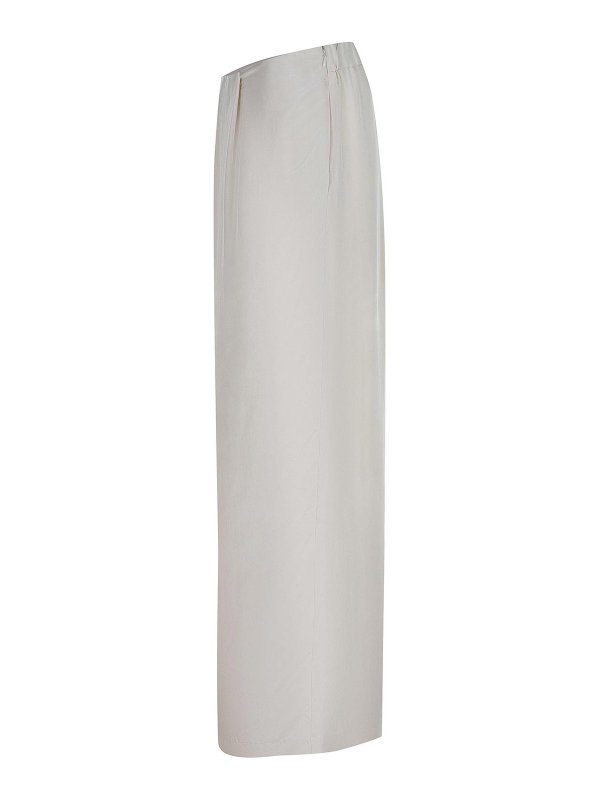 ALYSI: pantaloni casual online - Pantaloni In Seta