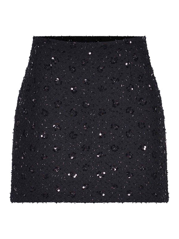 Amen: Knielange und Midi Röcke - Midirock - Schwarz