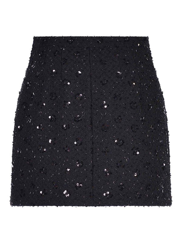 The Best Shops Amen: Knielange und Midi Röcke - Midirock - Schwarz