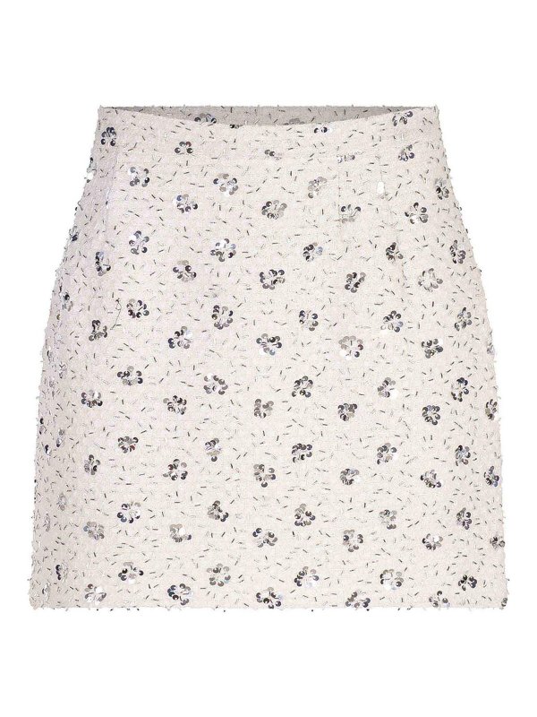 Amen: ニーレングススカート＆ミディ丈 - 膝丈/ミディスカート - 白