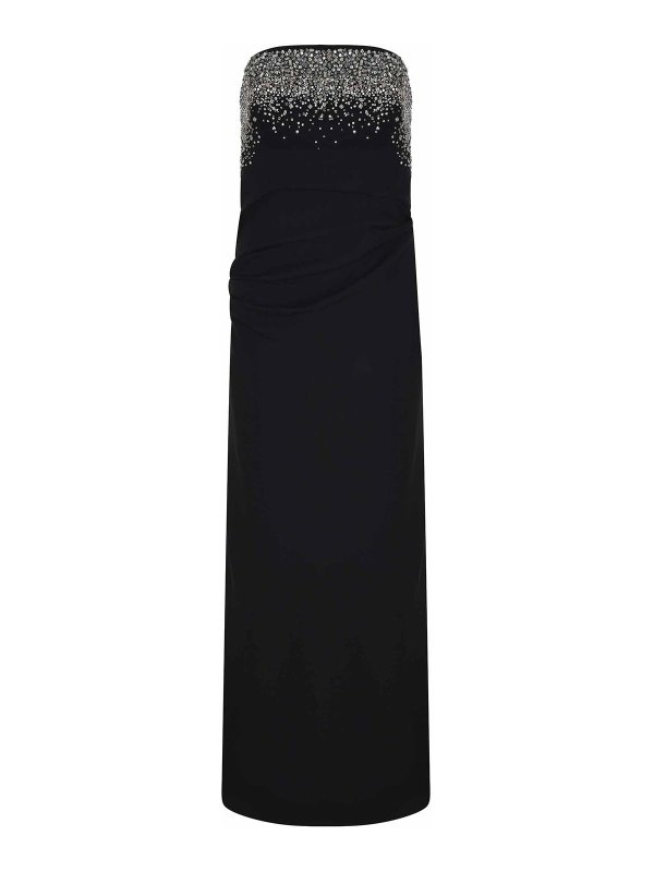 Amen: ニーレングスドレス - 膝丈ドレス - 黒