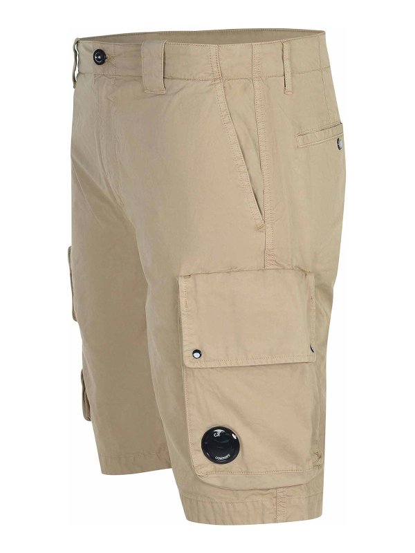 C.P. COMPANY: トラウザーショーツ online - ショートパンツ - ベージュ