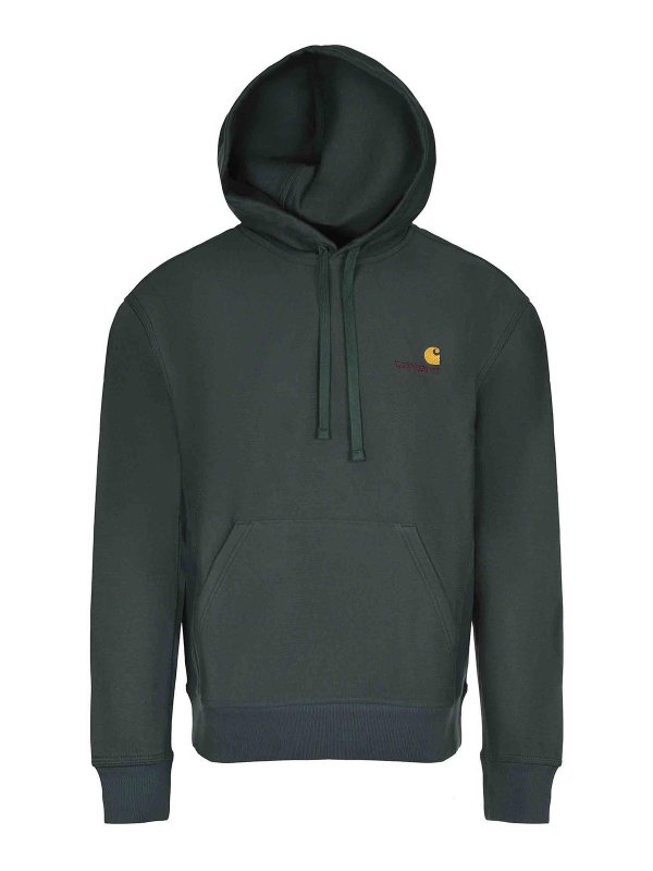 The Best Shops CARHARTT: スウェット＆セーター - スウェットシャツ/セーター - ダークグリーン
