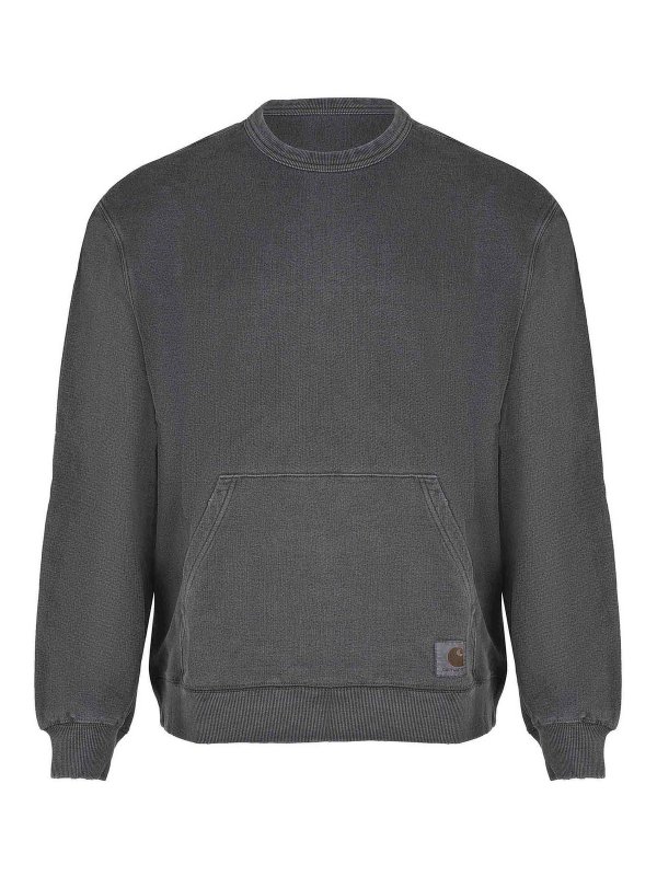 CARHARTT: スウェット＆セーター - スウェットシャツ/セーター - グレー