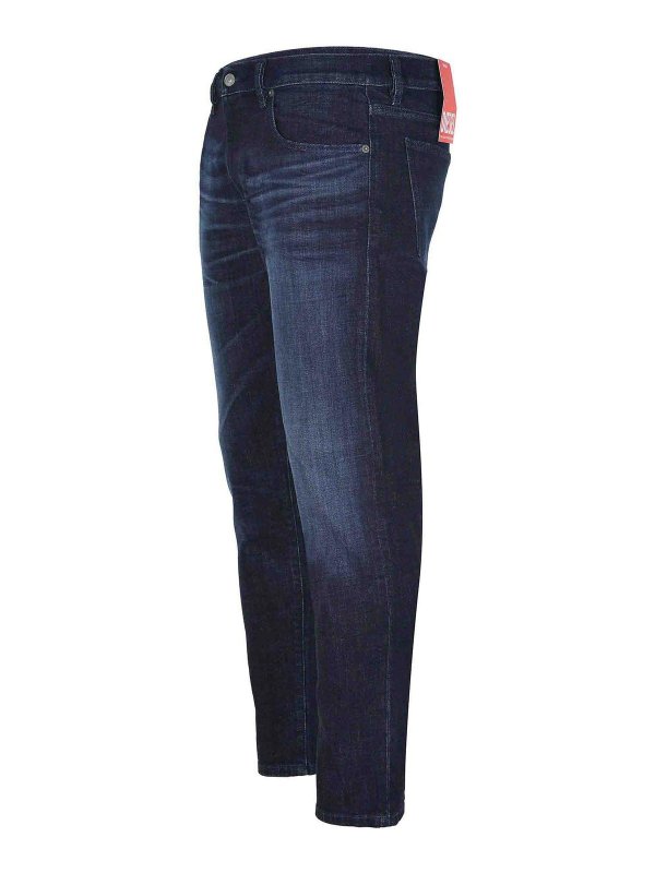 DIESEL: ストレートジーンズ online - ストレートジーンズ - ブルー