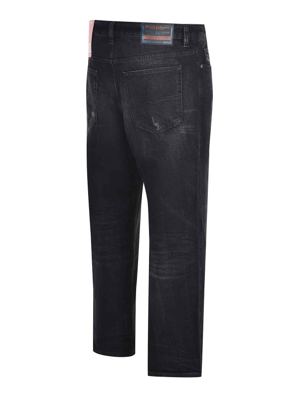 The Best Shops DIESEL: Jeans Rectos - Vaqueros Rectos - Negro