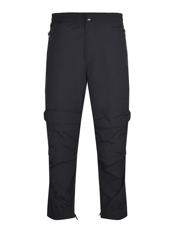 DIESEL: カジュアルトラウザー - カジュアルパンツ - 黒