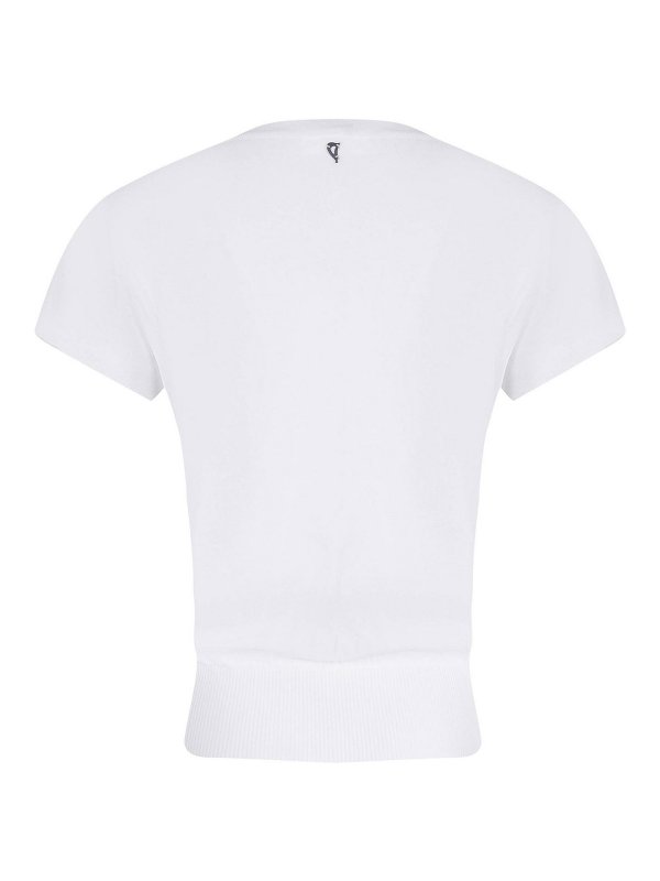 The Best Shops DONDUP: Pull col rond - Pull Col Rond - Blanc