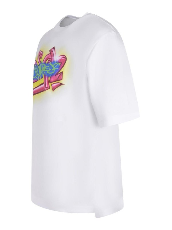 DSQUARED2: Camisetas online - Camiseta - Blanco