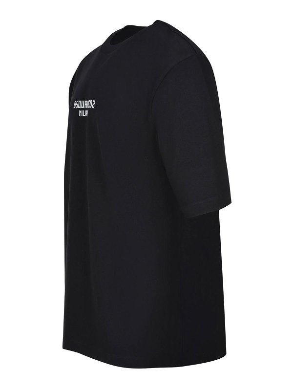 DSQUARED2: T-shirts online - T-Shirt - Noir