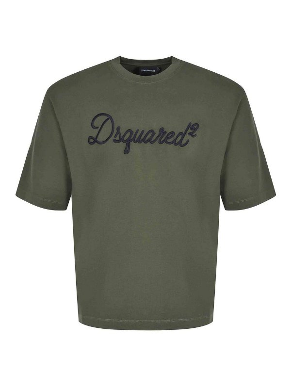 DSQUARED2: Camisetas - Camiseta - Verde