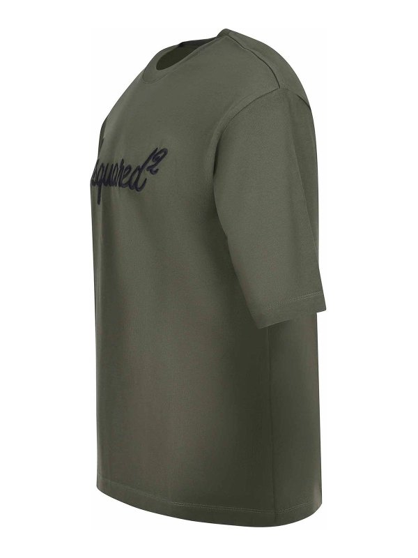 DSQUARED2: Camisetas online - Camiseta - Verde