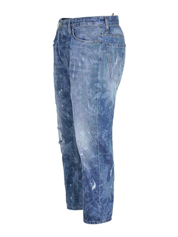 DSQUARED2: Jeans Rectos online - Vaqueros Rectos - Denim
