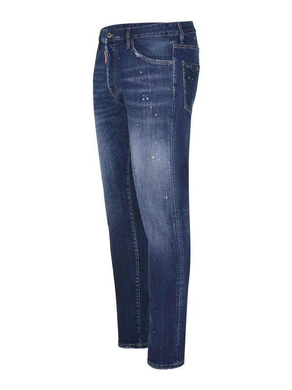 DSQUARED2: Jeans Rectos online - Vaqueros Rectos - Azul