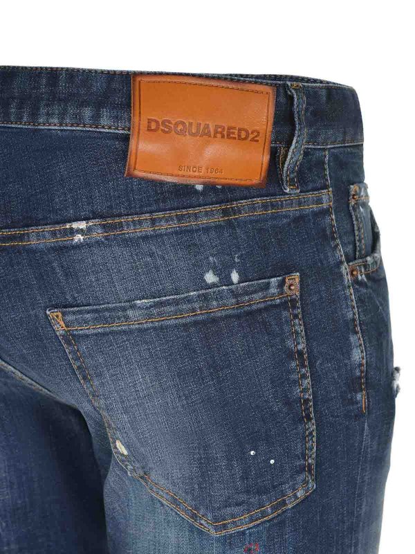 Vaqueros Rectos - Azul shop online: DSQUARED2