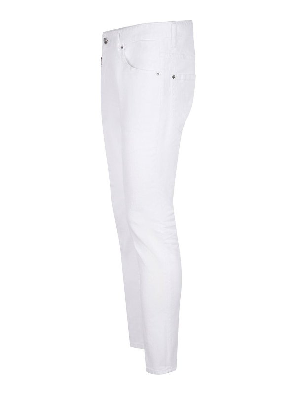 DSQUARED2: straight leg jeans online - Jeans Made From  Denim