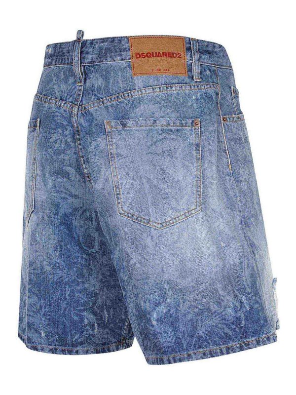 The Best Shops DSQUARED2: Hosen Shorts - Shorts - Blau