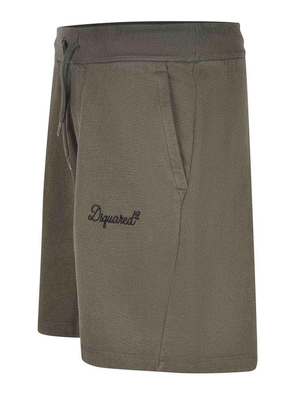 DSQUARED2: トラウザーショーツ online - ショートパンツ - 緑