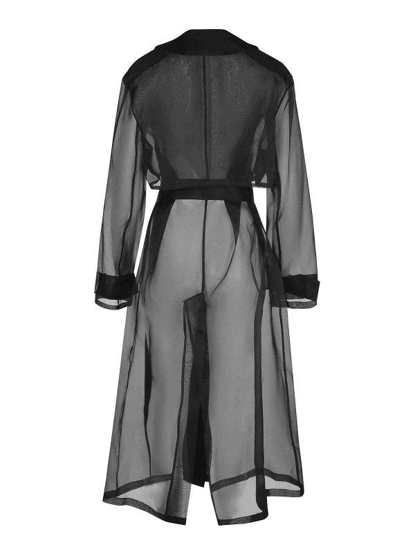 The Best Shops FEDERICA TOSI: トレンチコート - トレンチコート - 黒
