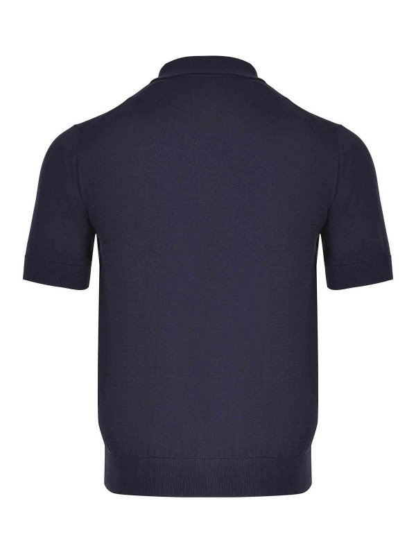 The Best Shops FILIPPO DE LAURENTIIS: ポロシャツ - ポロシャツ - ブルー