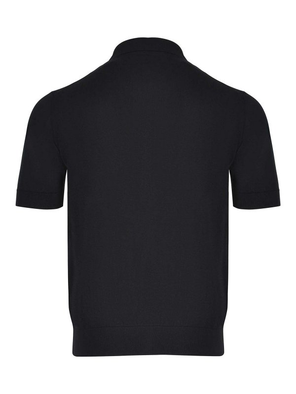 The Best Shops FILIPPO DE LAURENTIIS: ポロシャツ - ポロシャツ - 黒