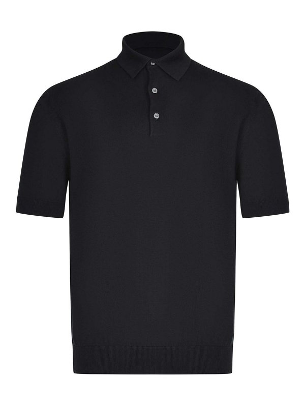 FILIPPO DE LAURENTIIS: ポロシャツ - ポロシャツ - 黒