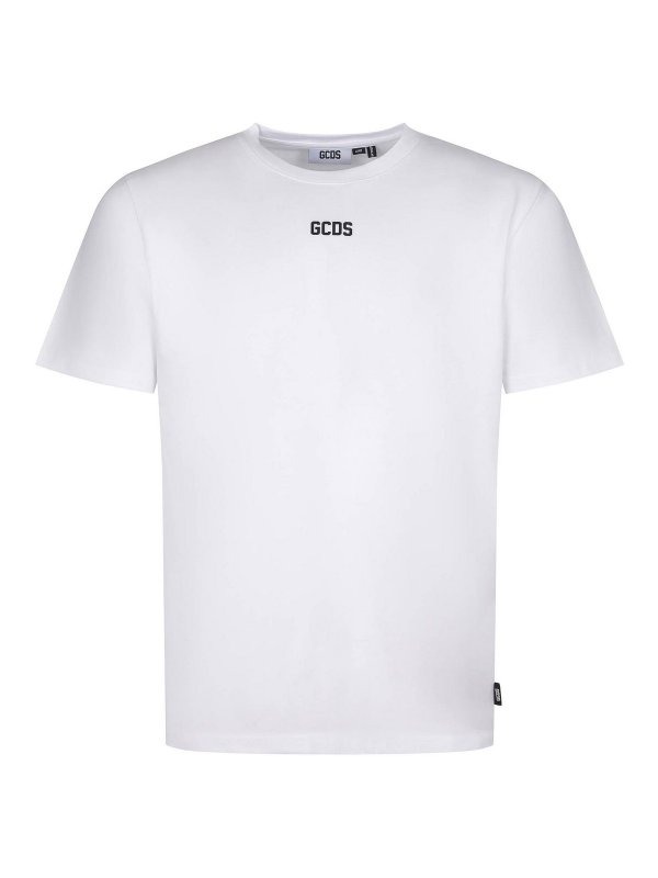 GCDS: Camisetas - Camiseta - Blanco
