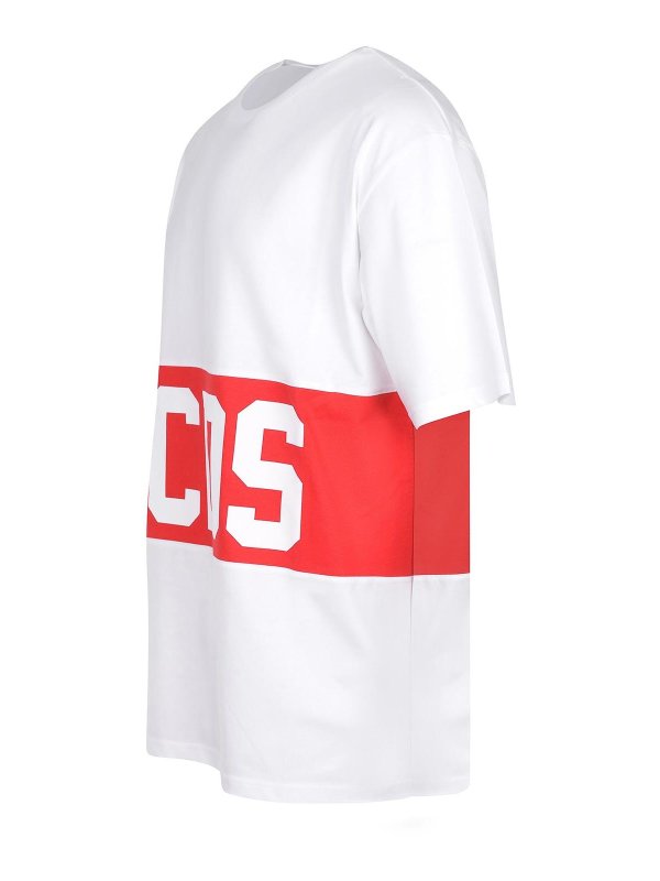 GCDS: Camisetas online - Camiseta - Blanco