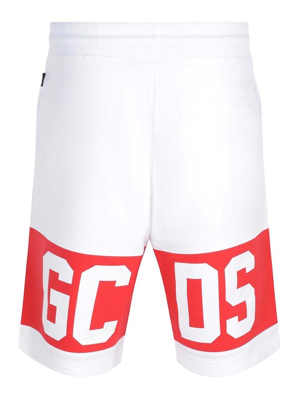 The Best Shops GCDS: pantaloni shorts - Bermuda In Cotone