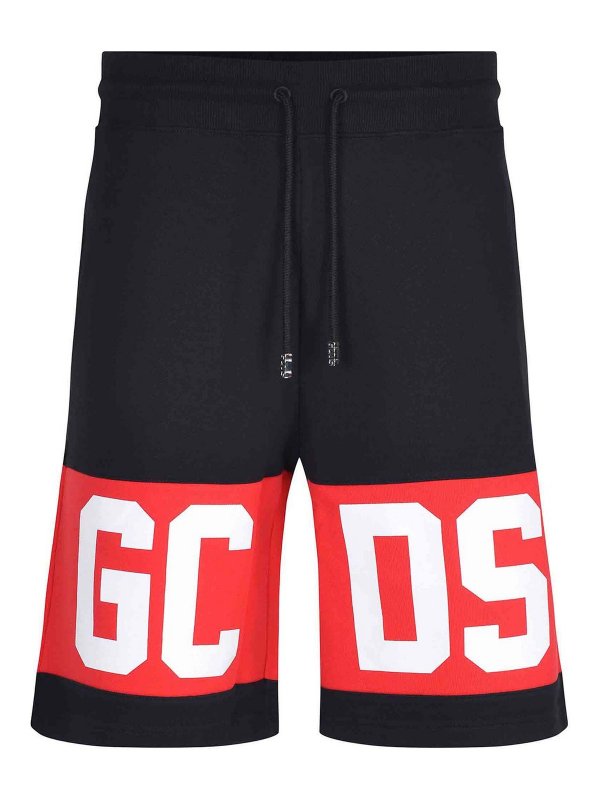 GCDS: トラウザーショーツ - ショートパンツ - 黒