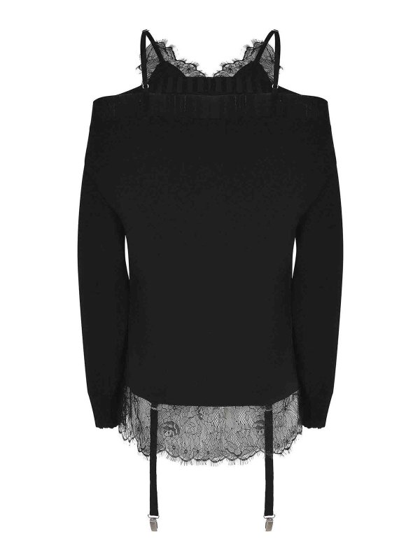 The Best Shops GIUSEPPE DI MORABITO: ニーレングスドレス - 膝丈ドレス - 黒