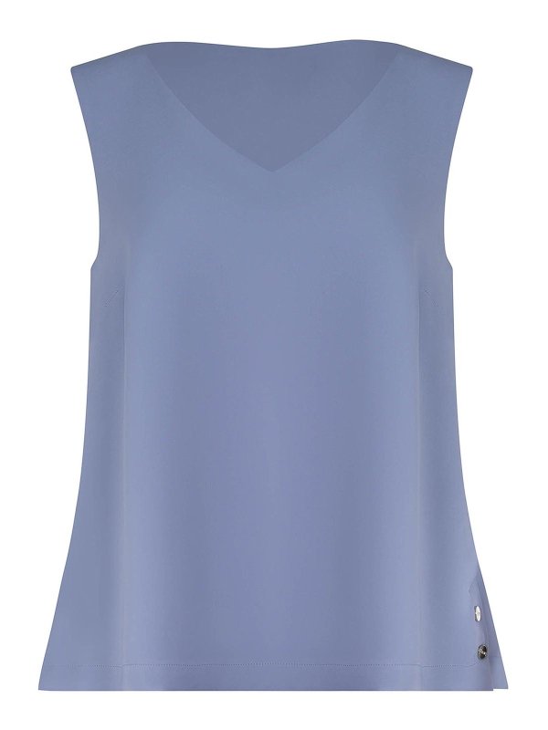 HERNO: Blusas - Blusa - Blanco