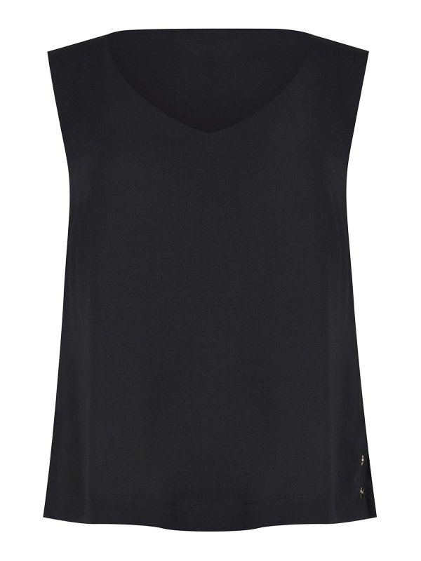 HERNO: bluse - Camicetta Realizzata In Raso