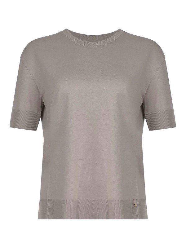 HERNO: Pull col rond - Pull Col Rond - Gris