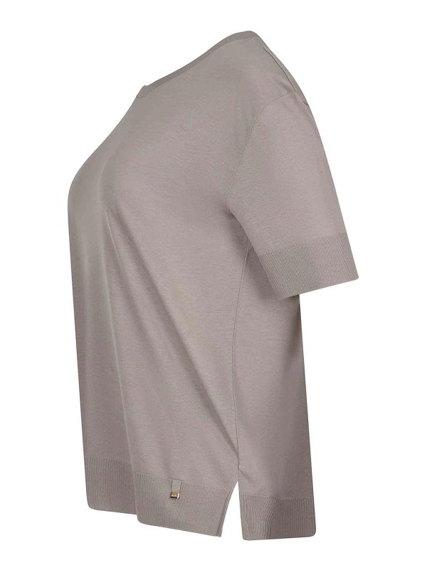 HERNO: Pull col rond online - Pull Col Rond - Gris