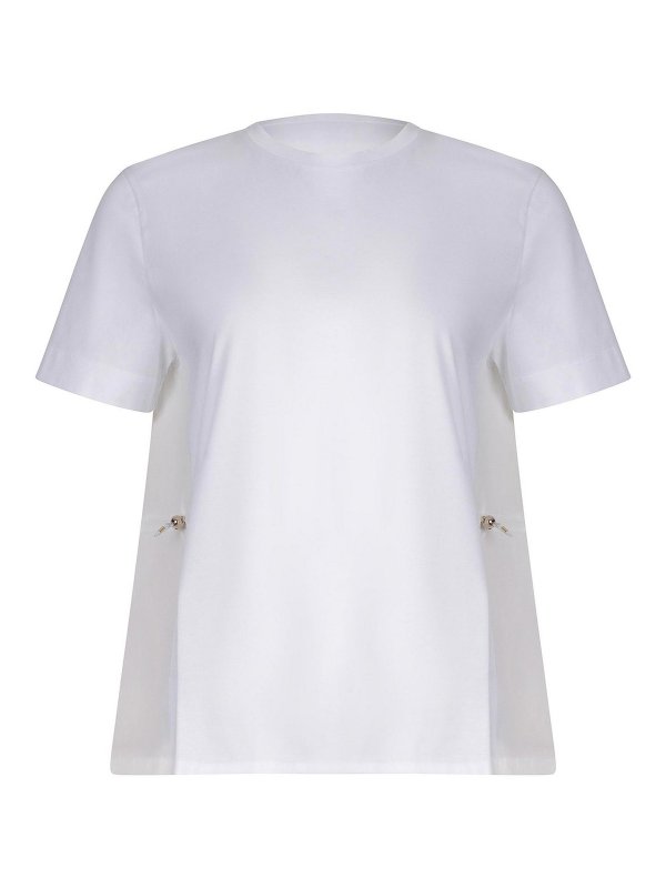 HERNO: T-shirts - T-Shirt - Weiß