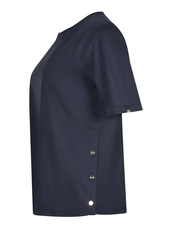HERNO: T-shirts online - T-Shirt - Blau
