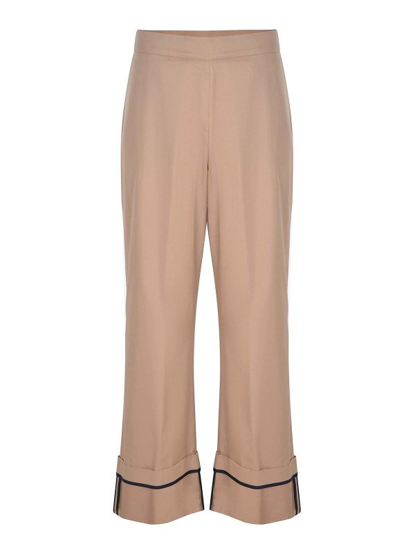 HERNO: Casual Hosen - Casual Hose - Camel