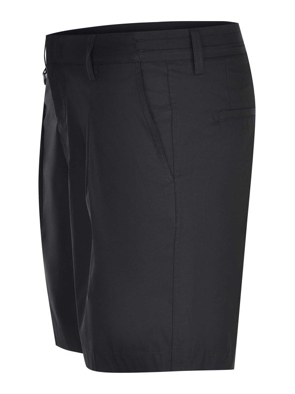 Paolo Pecora: トラウザーショーツ online - ショートパンツ - 黒