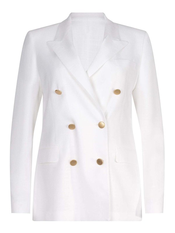 TAGLIATORE: Blazer - Blazer - Weiß
